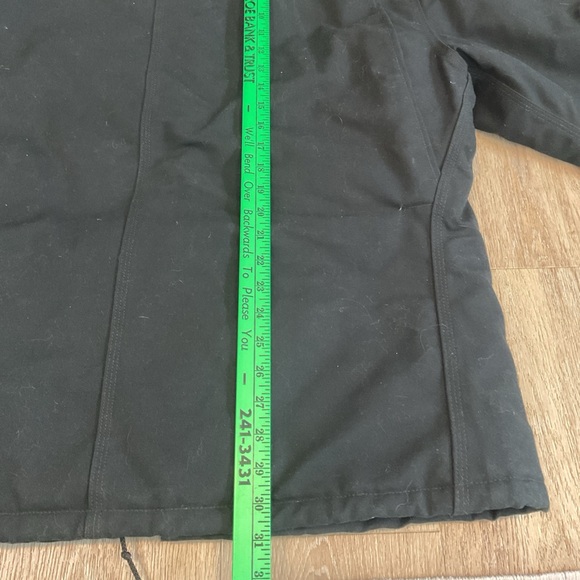 Carhartt C03 - Fantasee Lighting - Full Zip Black Work Jacket - Size 48 Regular - Picture 14 of 14